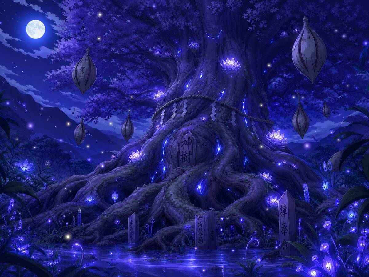 猎奇视频-千年古树夜间生态视频记录